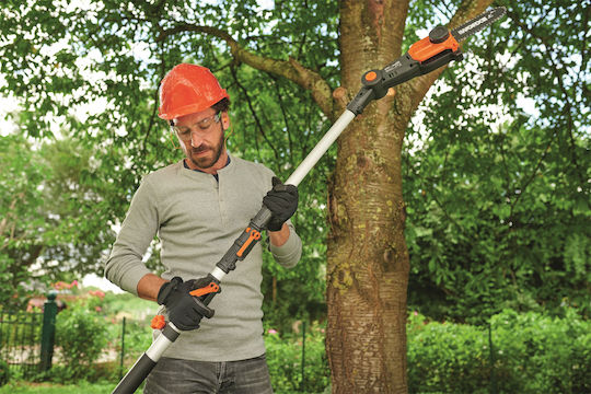Worx WG349E.9 Τηλεσκοπικό Κονταροπρίονο Μπαταρίας 20V Solo Συνολικού Μήκους 360cm και Λάμα 20cm