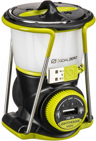 Goal Zero Lighthouse Mini Φανάρι Επαναφορτιζόμενο για Camping με Φακό Φορητό 210lm 5W