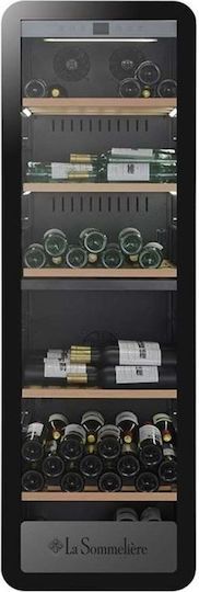 La Sommeliere Gewerblicher Weinkühlschrank mit Betriebstemperatur +5°C / +20°C L56 x B58 x H177cm