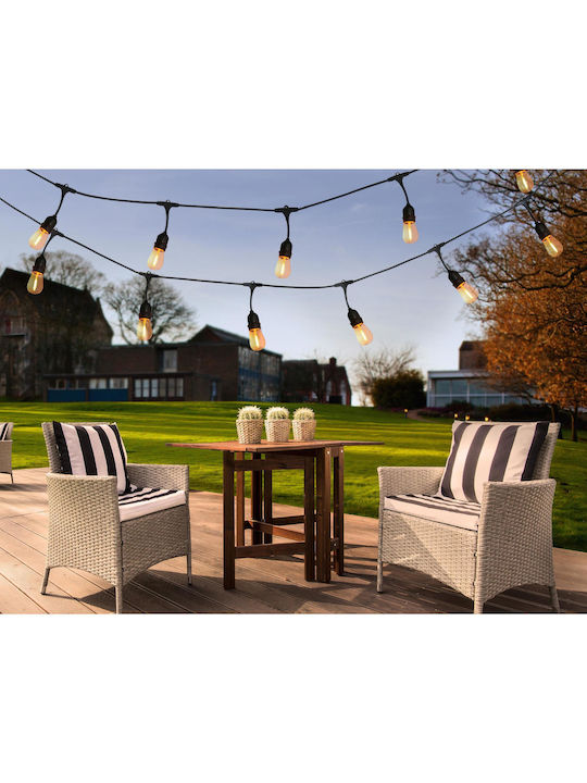 Polux Garland Lights Exterior 5.6m