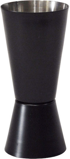 Skamagas Διπλή Μεζούρα Ποτών με Χωρητικότητα 30/60ml Black