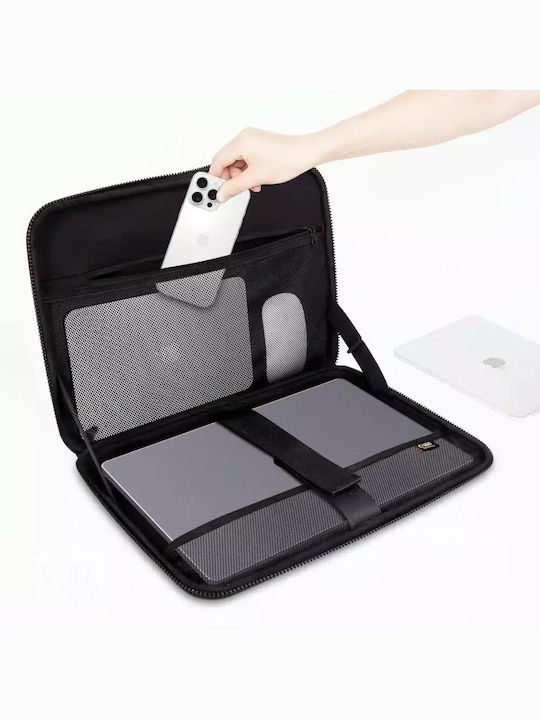 Tech Protect Kevlar Pro Weatherproof Medium Sleeve Universal Macbook 13-14 Notebooks 13-14 Tablets 13/14 Black