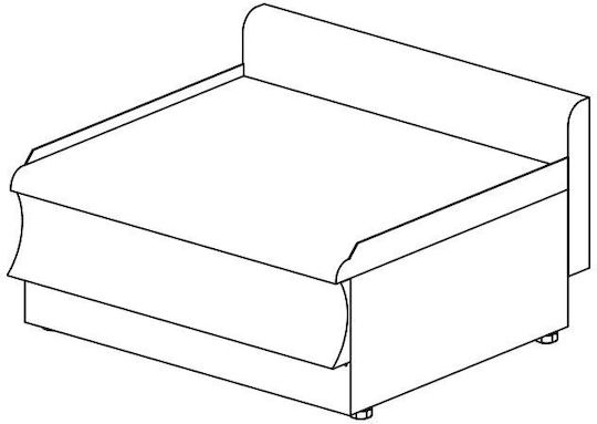 Visvardis Electric Plite pentru gătit 75x70x32cm 8.1kW cu Placă Flat PE 270 CAT