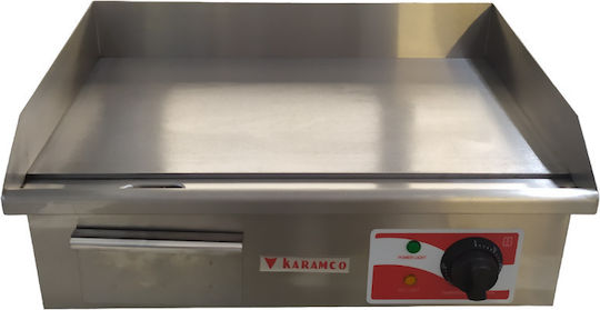 Karamco Ot818 Commercial Flat Top Electric Griddle with Flat Plate 3kW 55x45x23cm