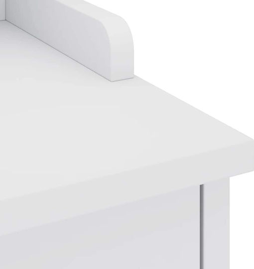 Sandens Eingangsmöbel mit Schuhschrank & Bank White 87x40x50cm