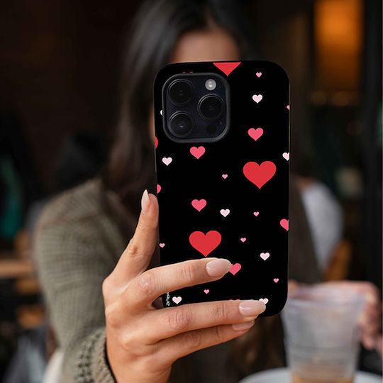 Калъф Sonique Heart Series за Honor 200 Pro 5G Черен