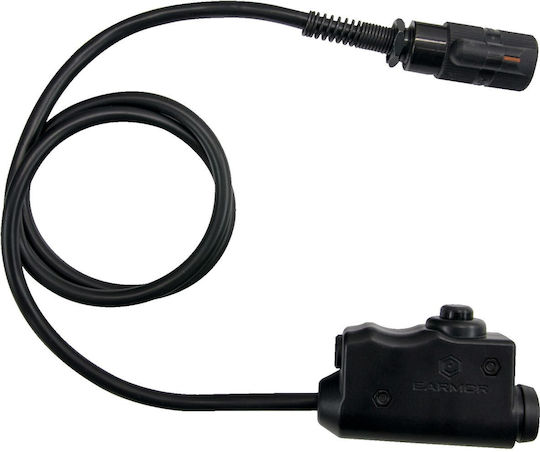 Schalter PTT Gehörschutz Earmor M52-PRC Thales MBITR-Urban AN/PRC-148 V 2