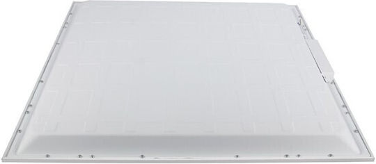 Vito Τετράγωνο Χωνευτό LED Panel 48W με Ψυχρό Λευκό Φως 6500K 60x60εκ.