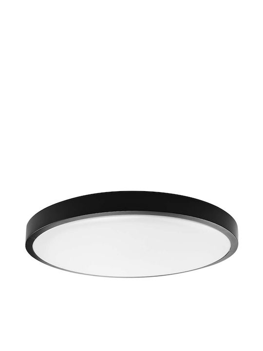 V-TAC Στρογγυλό Εξωτερικό LED Panel 24W με Φυσικό Λευκό Φως 4000K