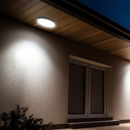 V-TAC Rund Draußen LED Panel 24W mit Natürliches Weiß Licht 4000K
