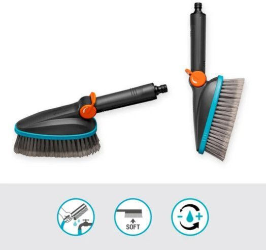 Gardena Cleansystem Hand Brush Pressure Washer Brush
