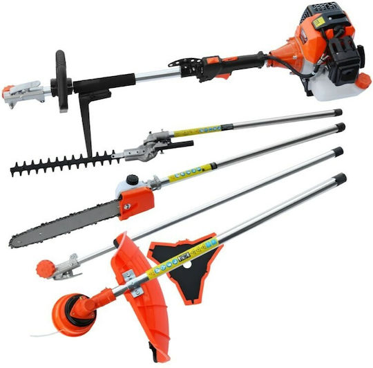 AWTools AW70005 Garden Multi Tool Gasoline 4 in 1 Chainsaw Lawnmower Hedge Trimmer Attachment Extension