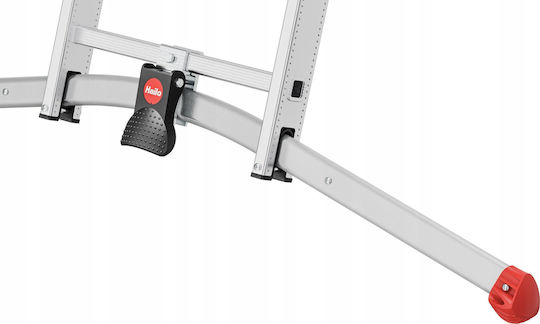 Hailo Doppelter Kombinationsleiter Aluminium
