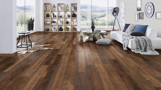 Laminate Floor Kronospan Atlantic Red River Hickory 10mm 33/ac5 10mm