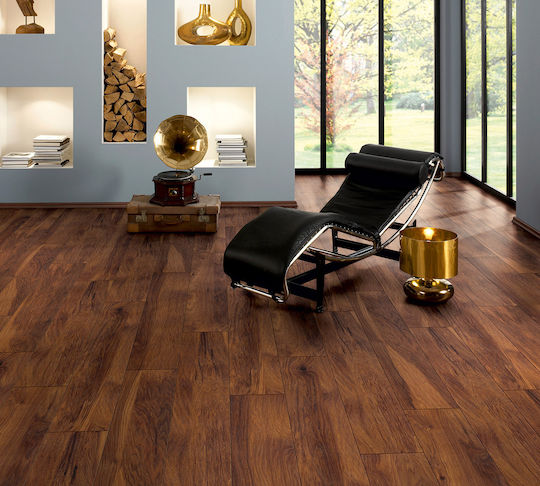Kronospan Laminatboden Vintage Narrow Red Hickory Bodenbelag Laminat 10mm 10mm 8156