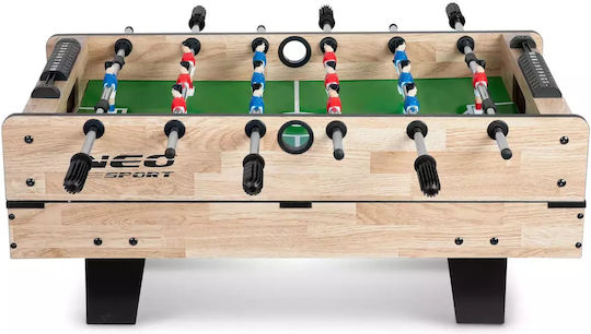 NEO Sport NS-800 Wooden Football Tabletop L80xW52xH30cm 4 in 1