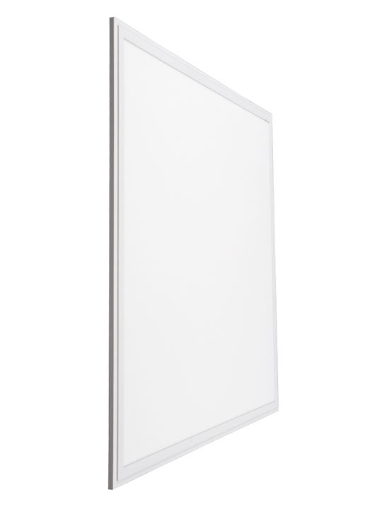 GloboStar Square Recessed LED Panel 48W with Natural White Light 4500K 60x60cm