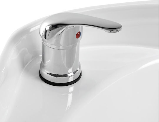Gabbiano Za31 Schwarzes Friseurwaschbecken