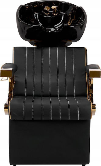 Λουτηρες Κομμωτηριου Gabbiano Barbershop Marcus Gold Μαύρο