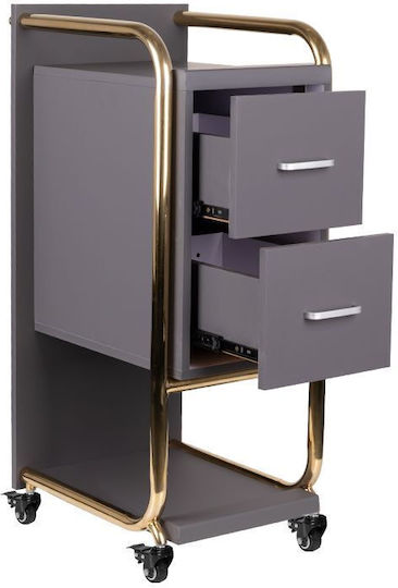 Activeshop Hair Salon Maintenance Cart with 2 Drawers