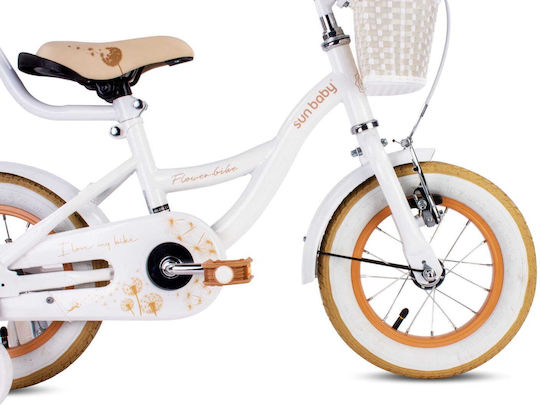 Sun Baby 12" Kinder Fahrrad BMX Weiß