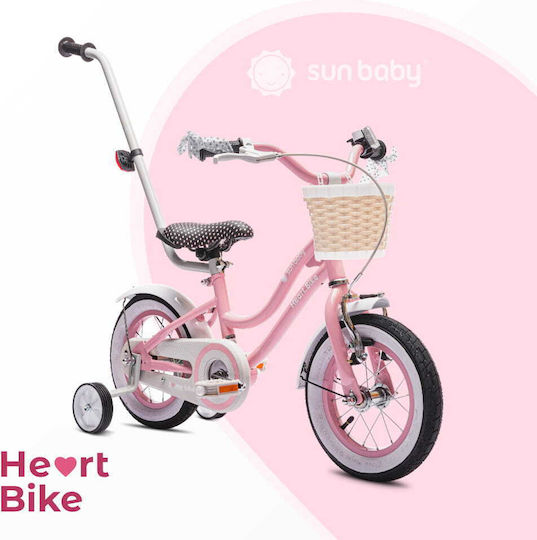 Sun Baby 12" Bicicletă pentru copii BMX Roz