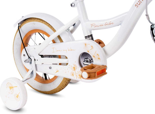 Sun Baby 12" Kinder Fahrrad BMX Weiß