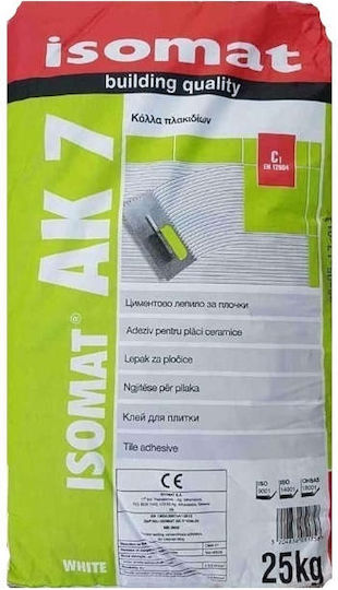 Isomat AK 7 Tile Adhesive White 25kg