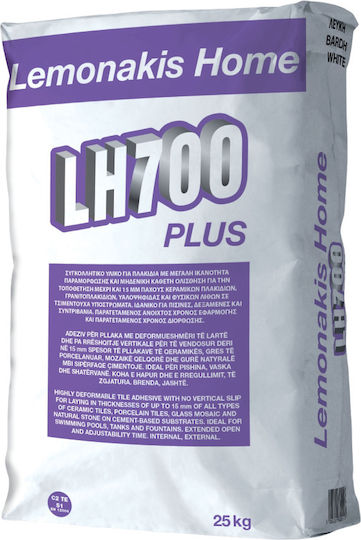 Kerakoll LH700 Plus Κόλλα Πλακιδίων Λευκή 25kg