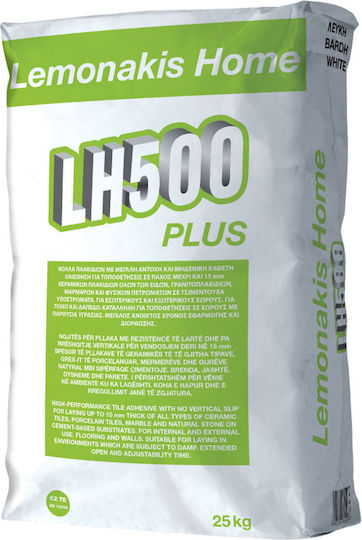 Kerakoll LH500 Plus Κόλλα Πλακιδίων Λευκή 25kg