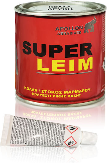 Apollon Abrasives Super Leim Marble & Granite Adhesive Gray 950gr