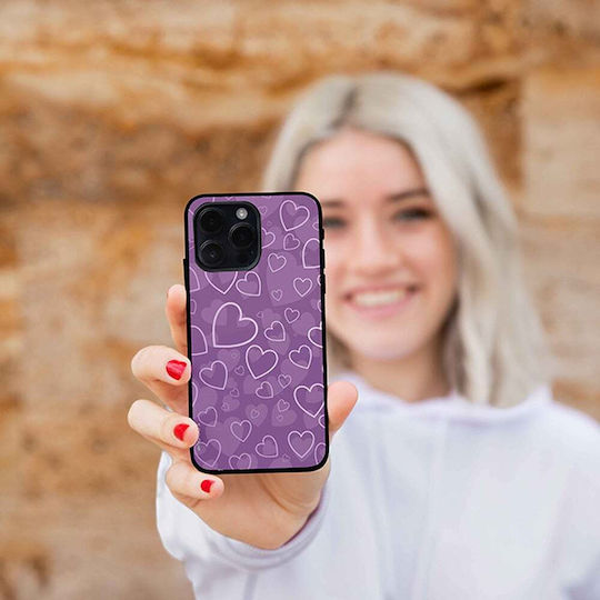 Калъф Sonique Heart Series за Honor Magic4 Lite 5G Виолетов