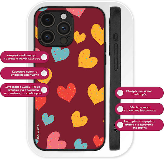 Sonique Back Cover Σιλικόνης Μπορντό (Honor Magic4 Lite)