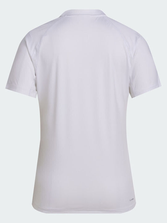 adidas 3-Stripes JN7094 Γυναικεία Μπλούζα Λευκή