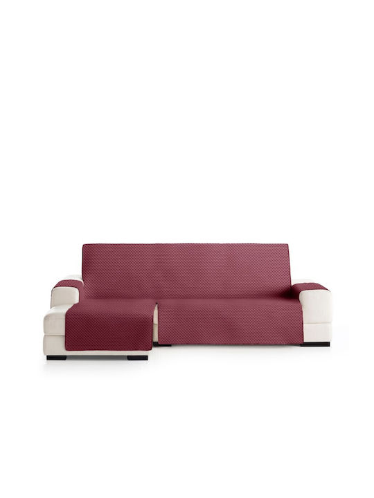 Eysa Oslo Elastische Abdeckung für Ecksofa C/08 Burgundy 240εκ. 1Stück F337208I