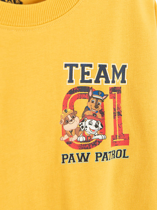 Kinderhemd Langarm Gelb Paw Patrol