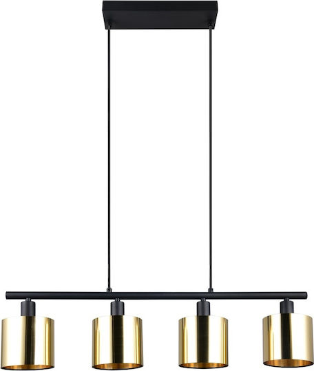 Trio Lighting Висящо Осветително Тяло Златист