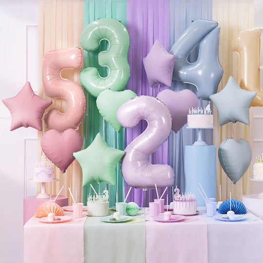 Balloon Foil Heart Purple 45cm