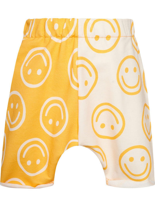 Kinder-Set mit Shorts Sommer 2Stück White-yellow