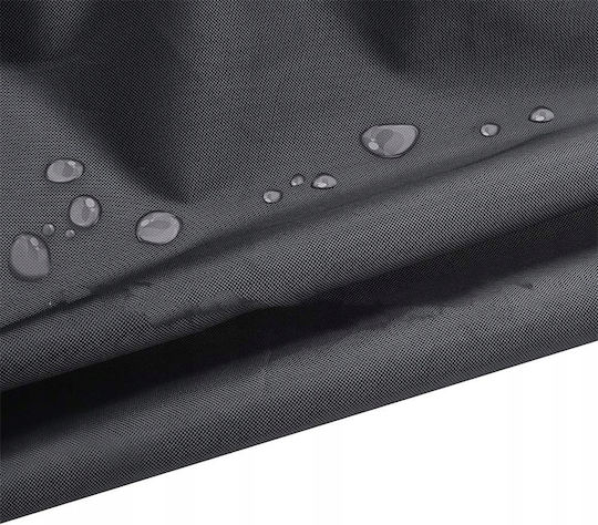 Waterproof Garden Swing Cover Black 215x150x150cm