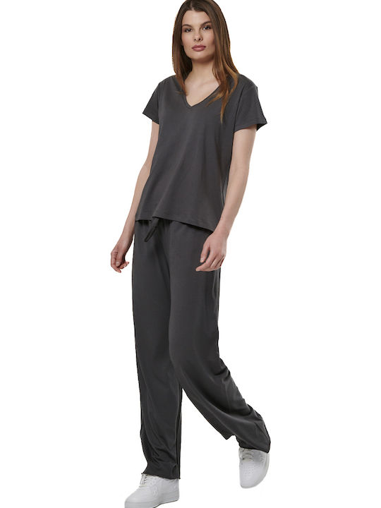 Body Action T-Shirt Gray