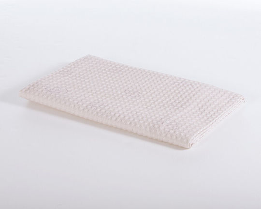 Nef-Nef Homeware Κουβέρτα Αγκαλιάς & Λίκνου Happy Πικέ Γκρι 80x110εκ.