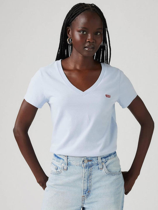 Perfect Damen T-Shirt Light Blue
