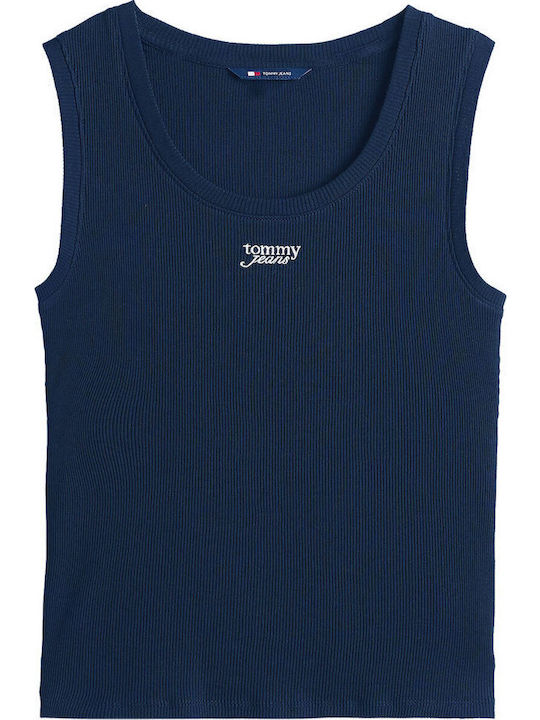 Women's Cotton Sleeveless Blouse Dark Night Navy