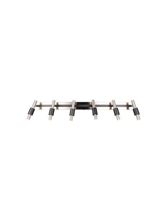 Trio Lighting Spot with 6 Lights in Silver Color