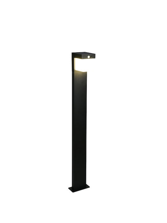 Trio Lighting Φωτιστικό Κολωνάκι Εξωτερικού Χώρου με Φυσικό Λευκό Φως Μαύρο