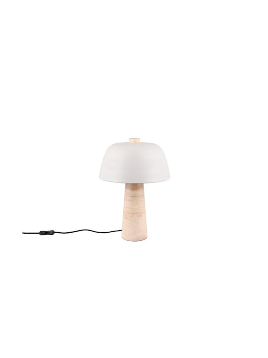 Trio Lighting Πορτατίφ με Γκρι Καπέλο και Βάση