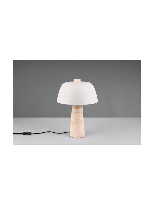 Trio Lighting Πορτατίφ με Γκρι Καπέλο και Βάση