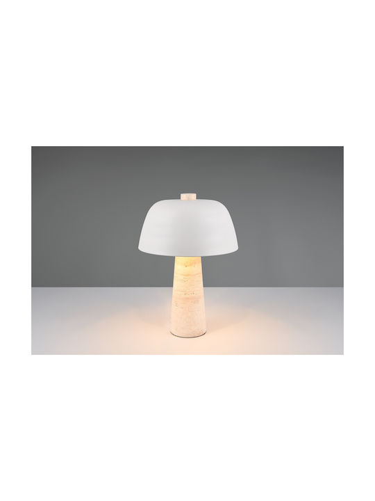 Trio Lighting Πορτατίφ με Γκρι Καπέλο και Βάση