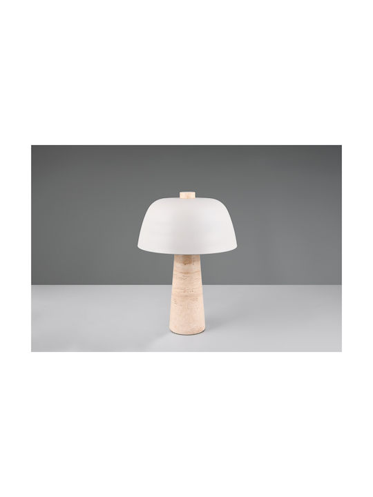 Trio Lighting Πορτατίφ με Γκρι Καπέλο και Βάση